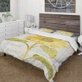 Floursack Florals II - Cottage Duvet Cover Set