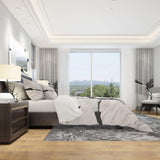 Abstract Neutral III - Geometric Duvet Cover Set