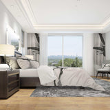 Abstract Neutral II - Geometric Duvet Cover Set