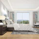 Abstract Orange Drops Meditate IV - Geometric Duvet Cover Set