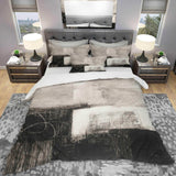 A Geometric Day II - Geometric Duvet Cover Set