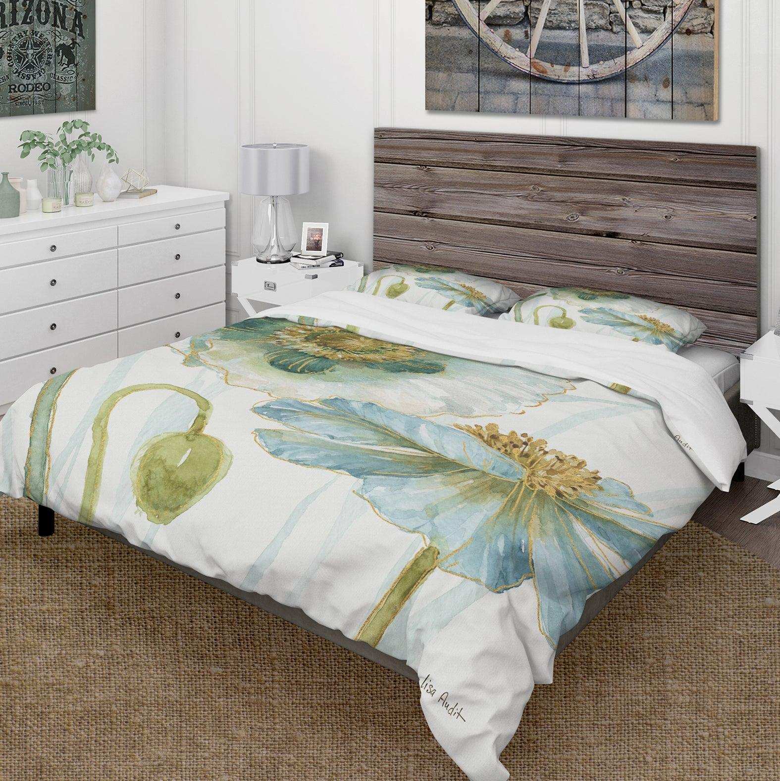 My Greenhouse Cottage Flowers II - Cottage Duvet Cover Set