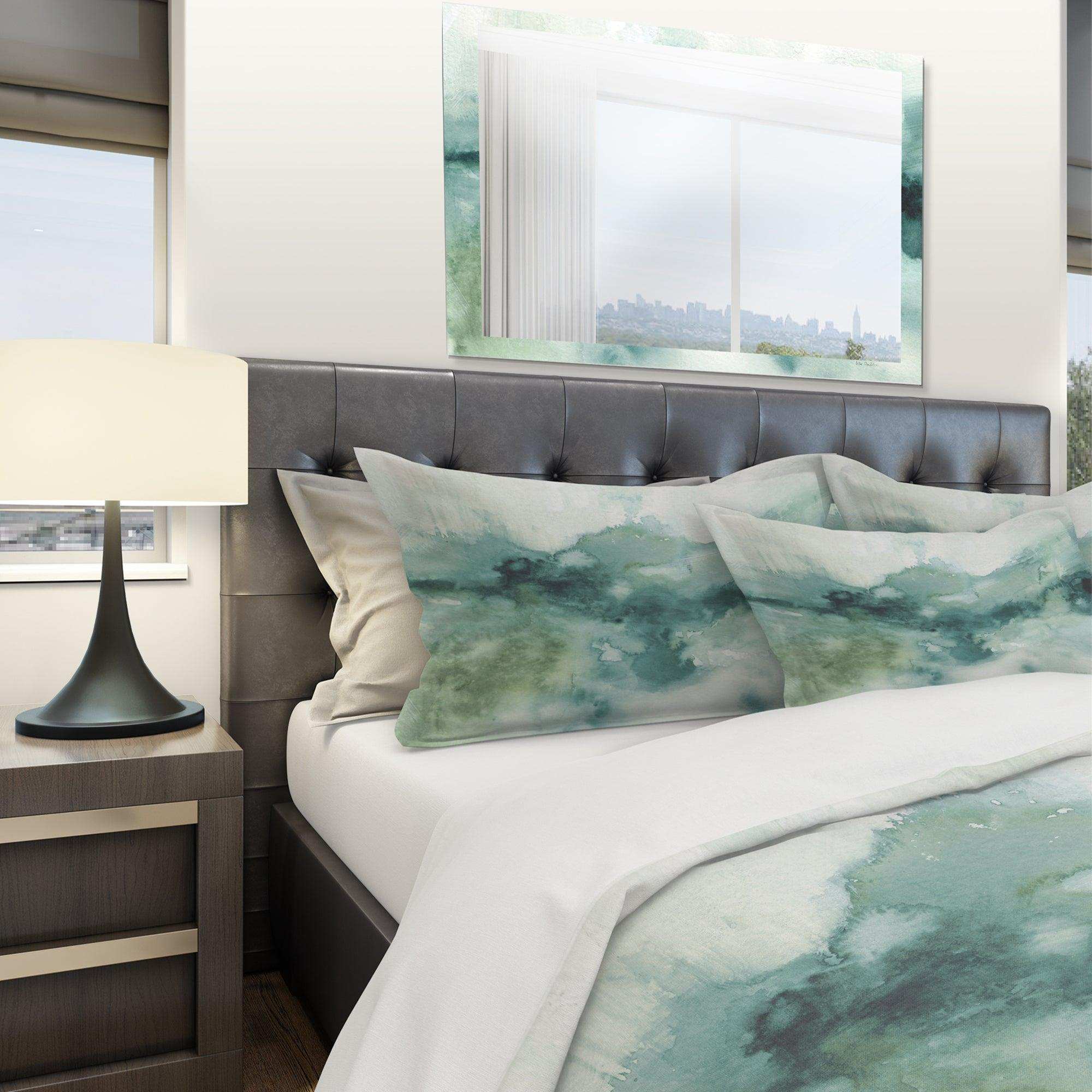 Lost into the Blue - Geometric Duvet Cover Set