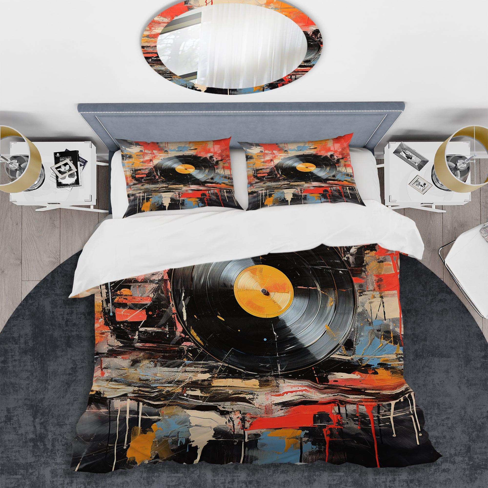 Vinyl Record Vinyl Fusion II - Duvet Cover Set