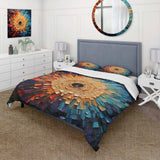 Colorful Vinyl Record Vinyl Mosaic I - Duvet Cover Set