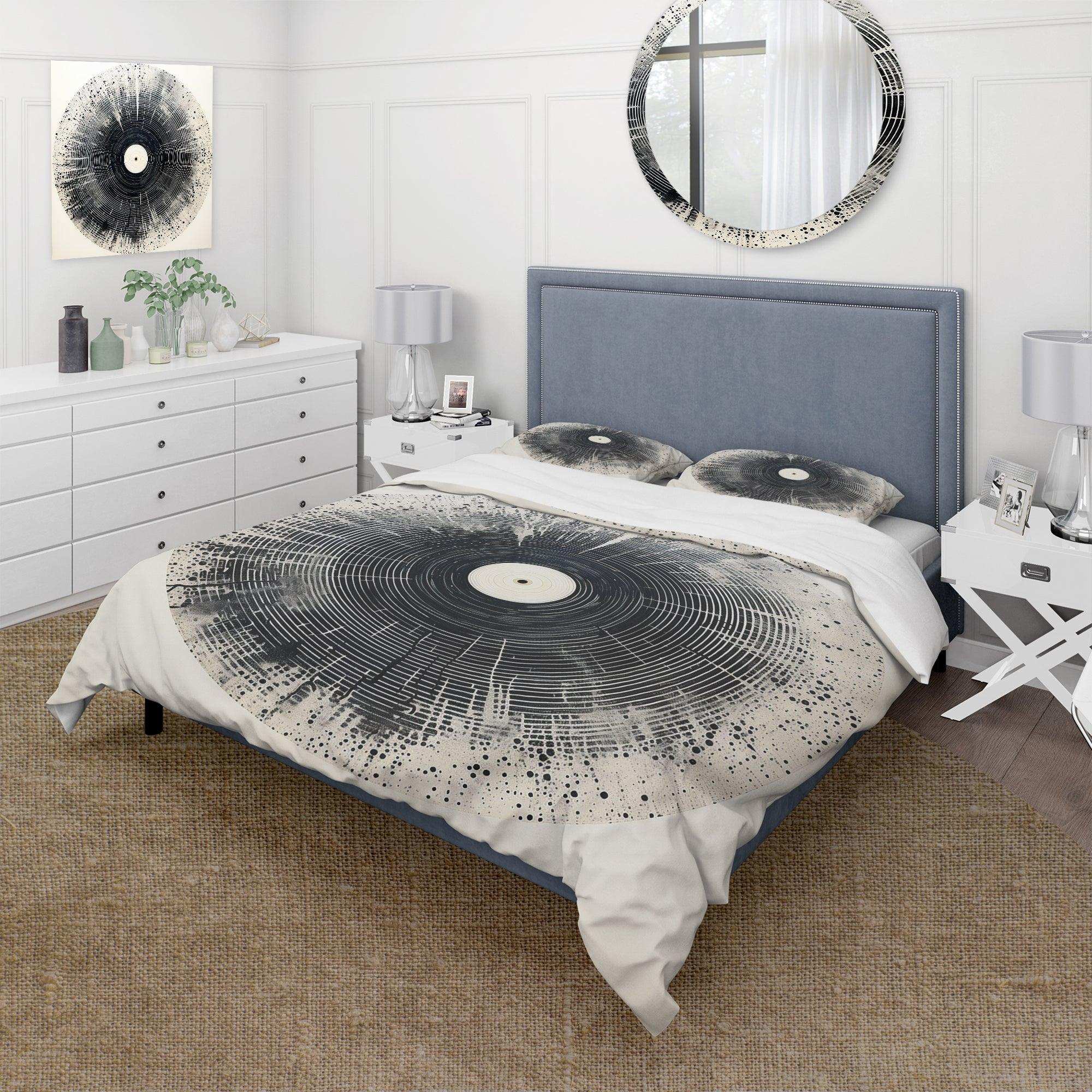 Vinyl Record Vinyl Serenade III - Duvet Cover Set