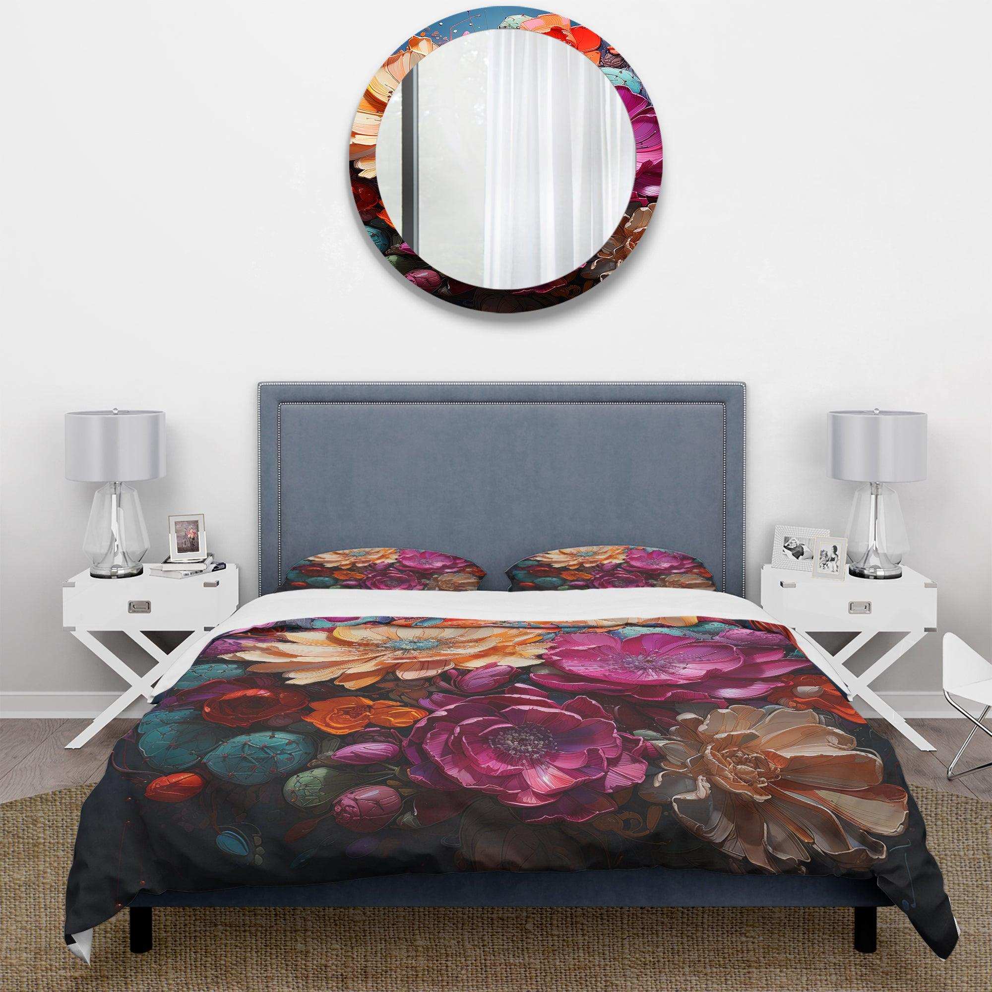 Colorful Blooms - Duvet Cover Set