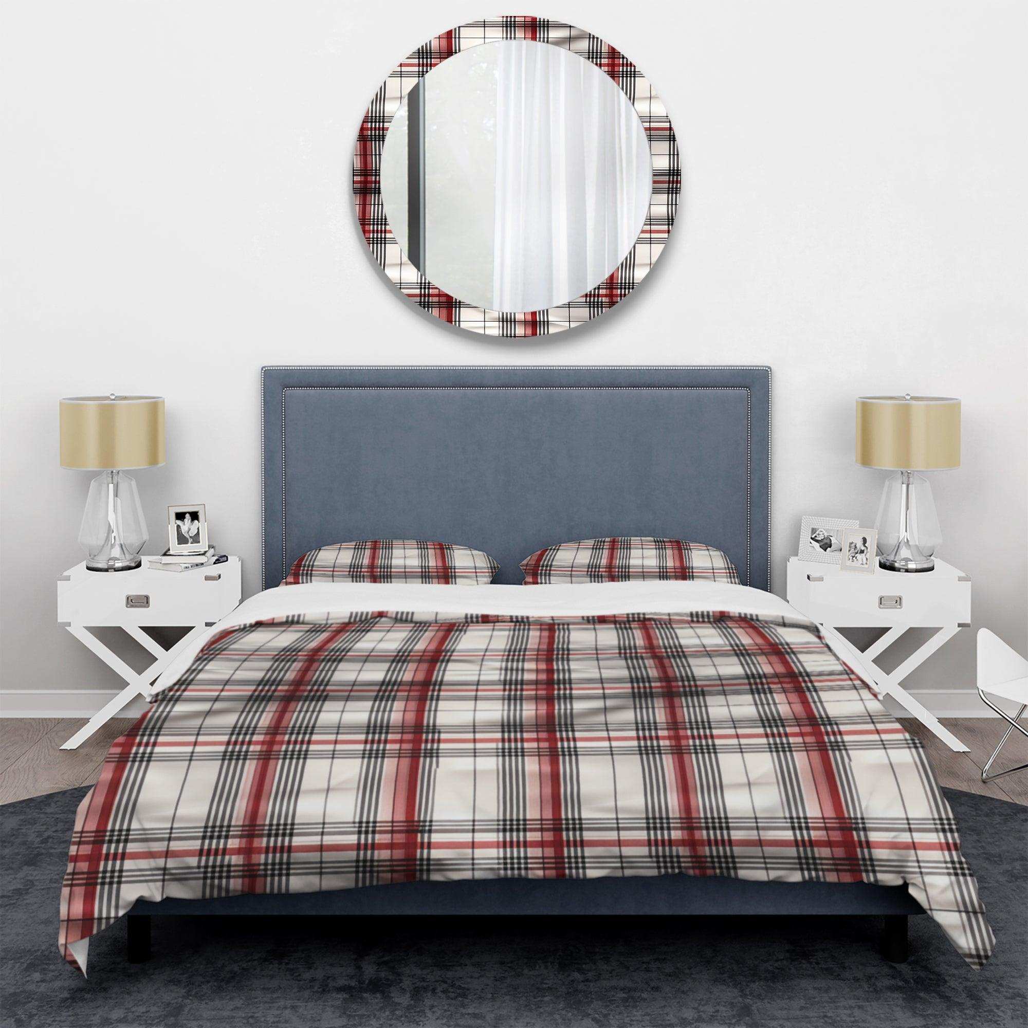 Rustic Farmhouse Plaid - Duvet Cover Set
