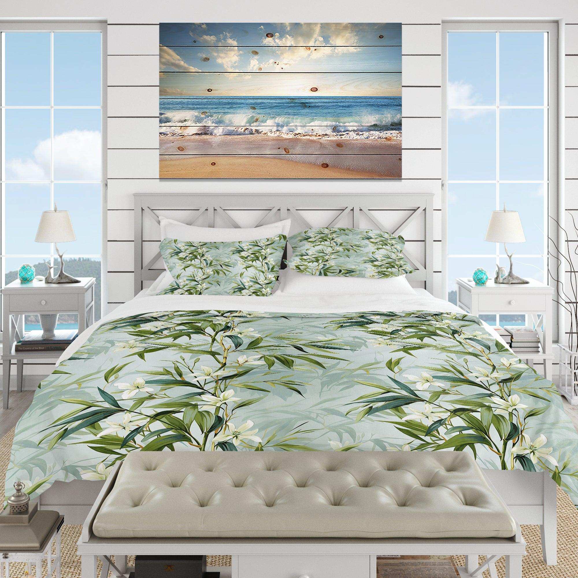 Tropical Zen Bamboo - Duvet Cover Set