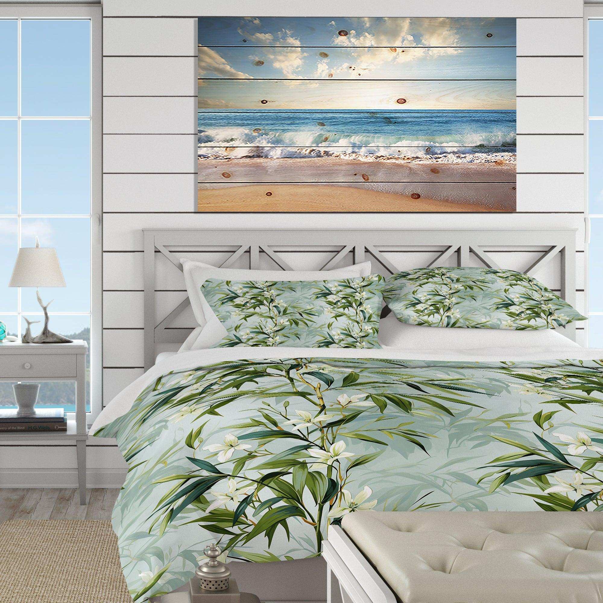 Tropical Zen Bamboo - Duvet Cover Set