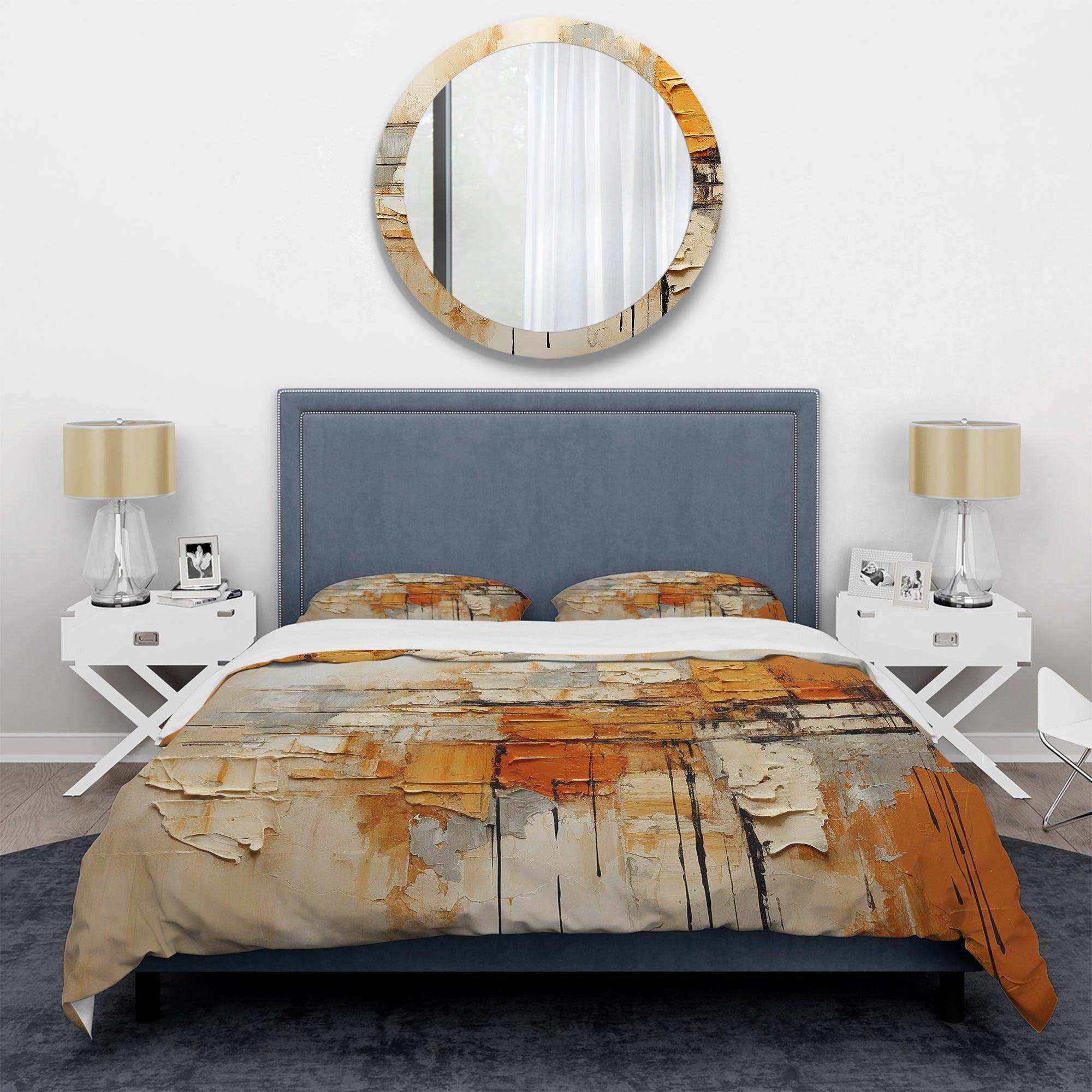 Orange Impressions III - Duvet Cover Set
