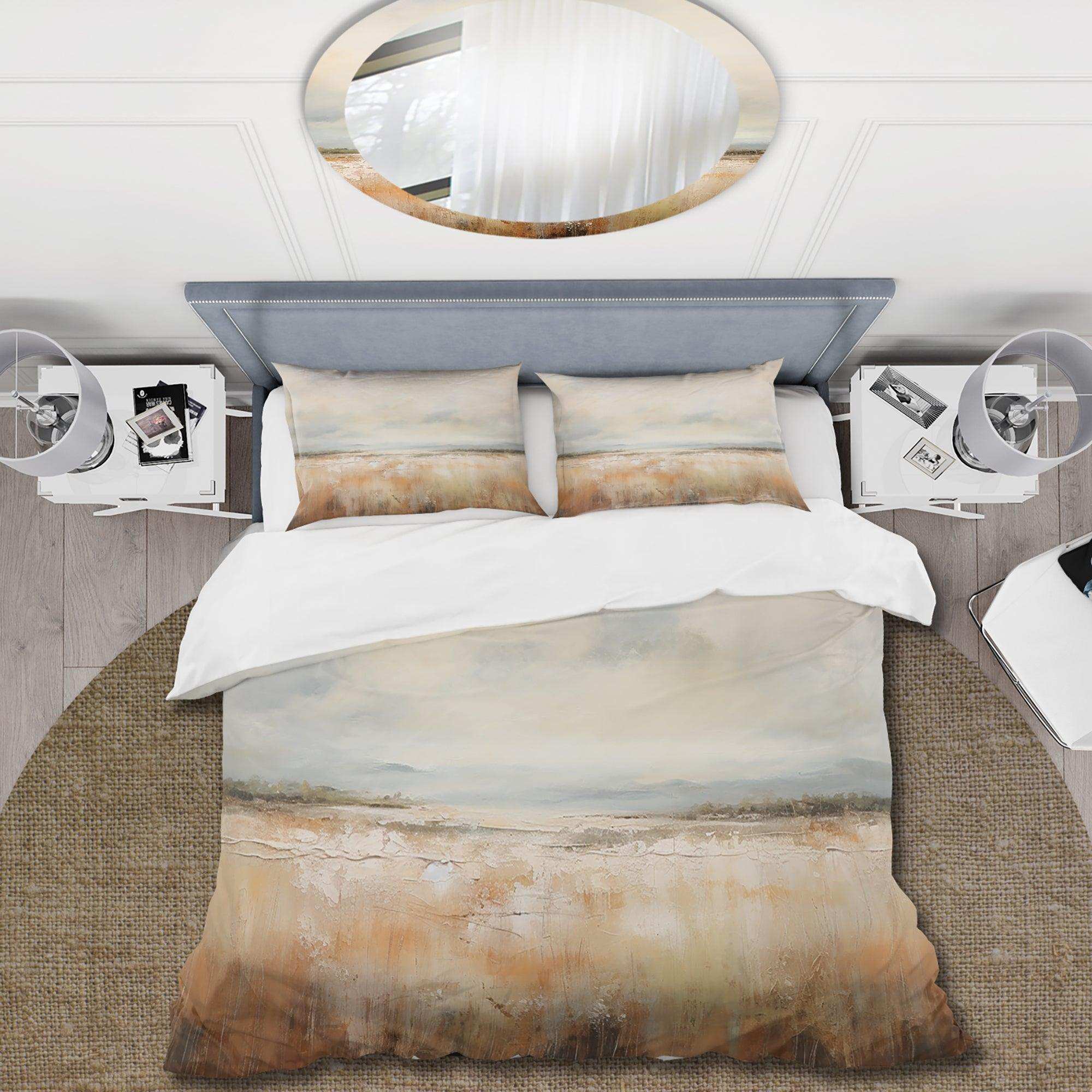 Meadow Grasslands Minimalism III - Duvet Cover Set