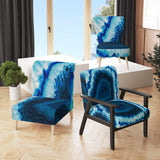 Brazilian Thunder Egg Mid-Century Accent Chair