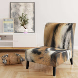 Bengal tiger eyes Modern Accent Chair