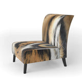 Bengal tiger eyes Modern Accent Chair