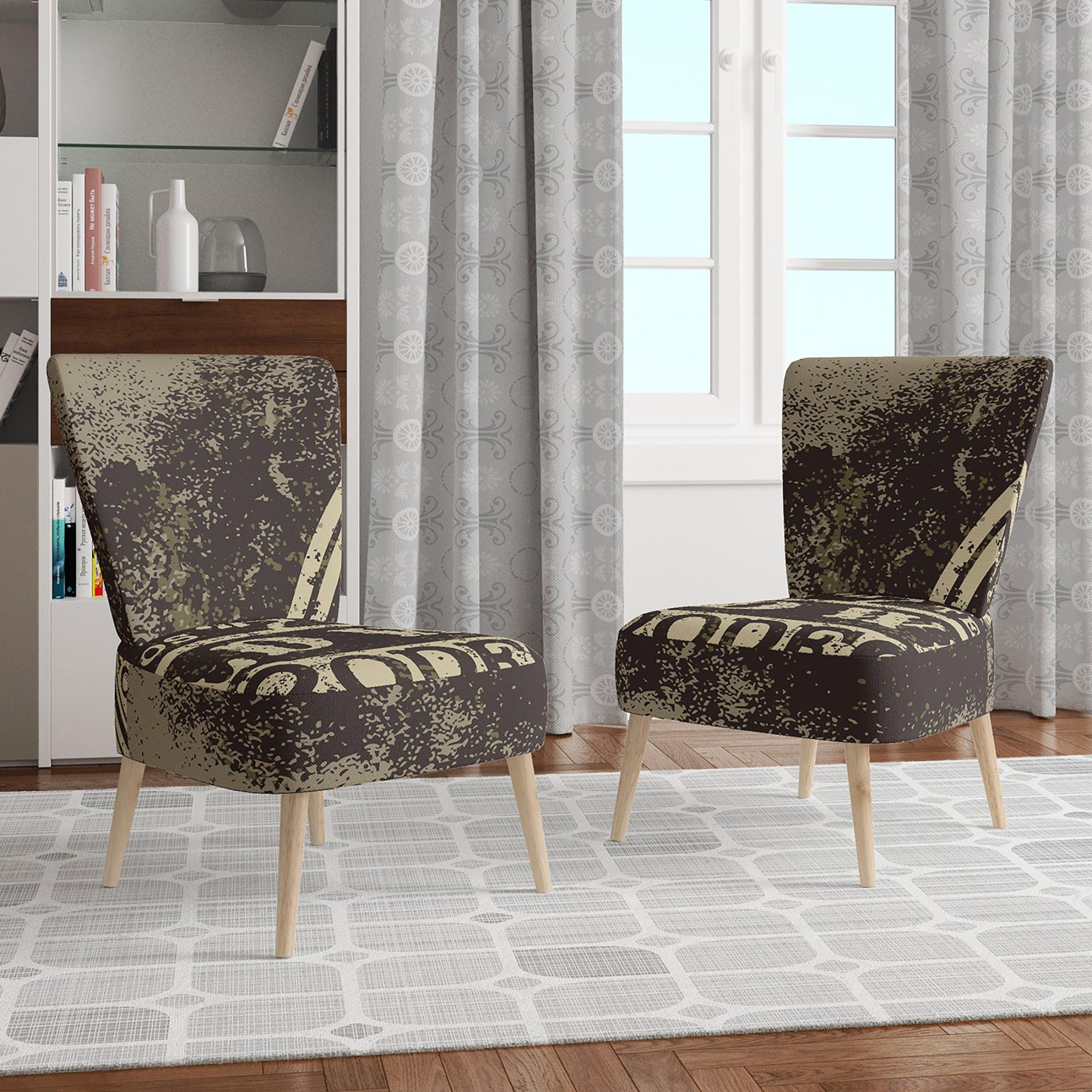 Wild west rodeo Farmhouse Contemporary Accent Chair