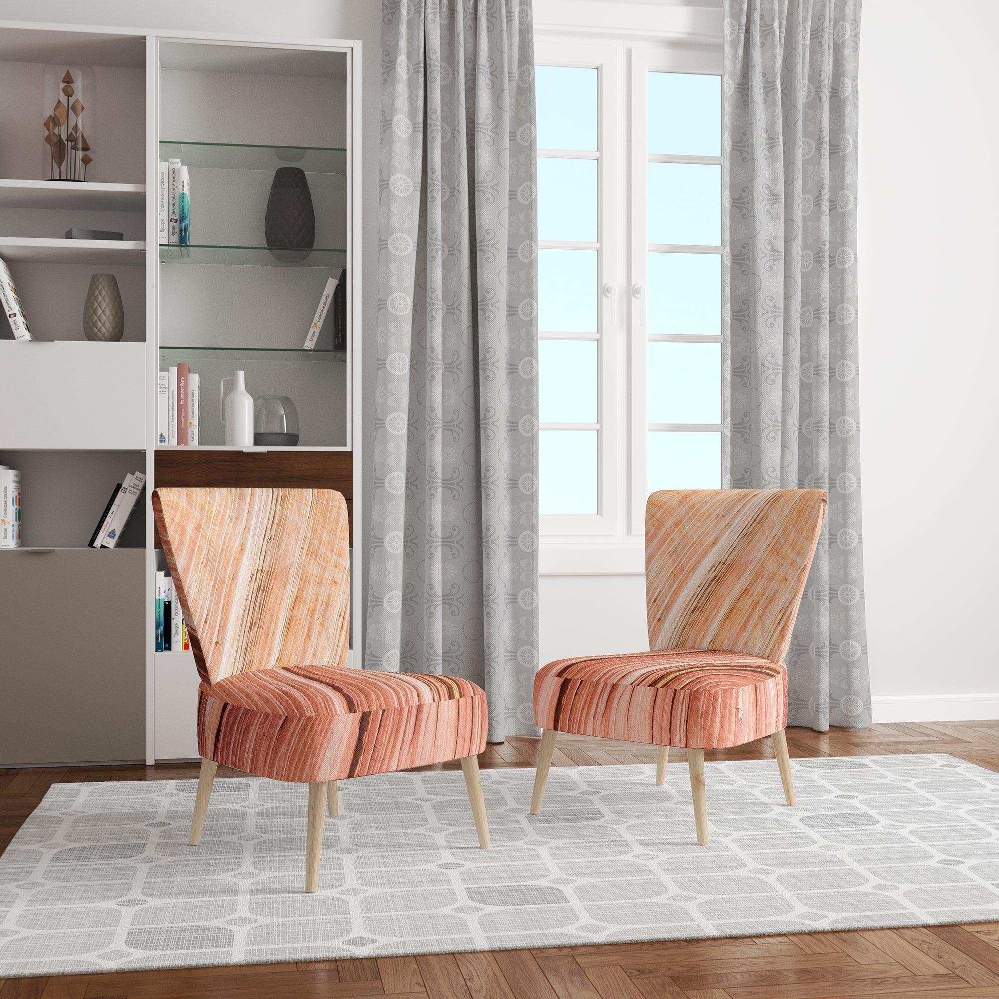 Wave Canyon Modern Accent Chair