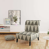 Triangular Retro Design VIII Mid-Century Accent Chair