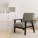 Triangular Retro Design VIII Mid-Century Accent Chair