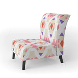 Triangular Retro Design VII Mid-Century Accent Chair