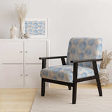 Abstract Retro Design I Mid-Century Accent Chair Arm Chair