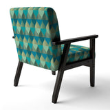 Luxury Retro Drops I Mid-Century Accent Chair