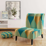 Luxury Retro Drops II Mid-Century Accent Chair