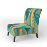 Luxury Retro Drops II Mid-Century Accent Chair