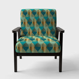 Luxury Retro Drops II Mid-Century Accent Chair