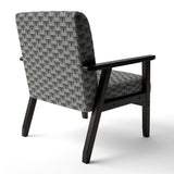 Mimimal Black And White Design I Mid-Century Accent Chair