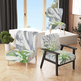Flower Cleome Splash II Tranditional Accent Chair