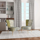 Multicolor Twin City Glam Accent Chair