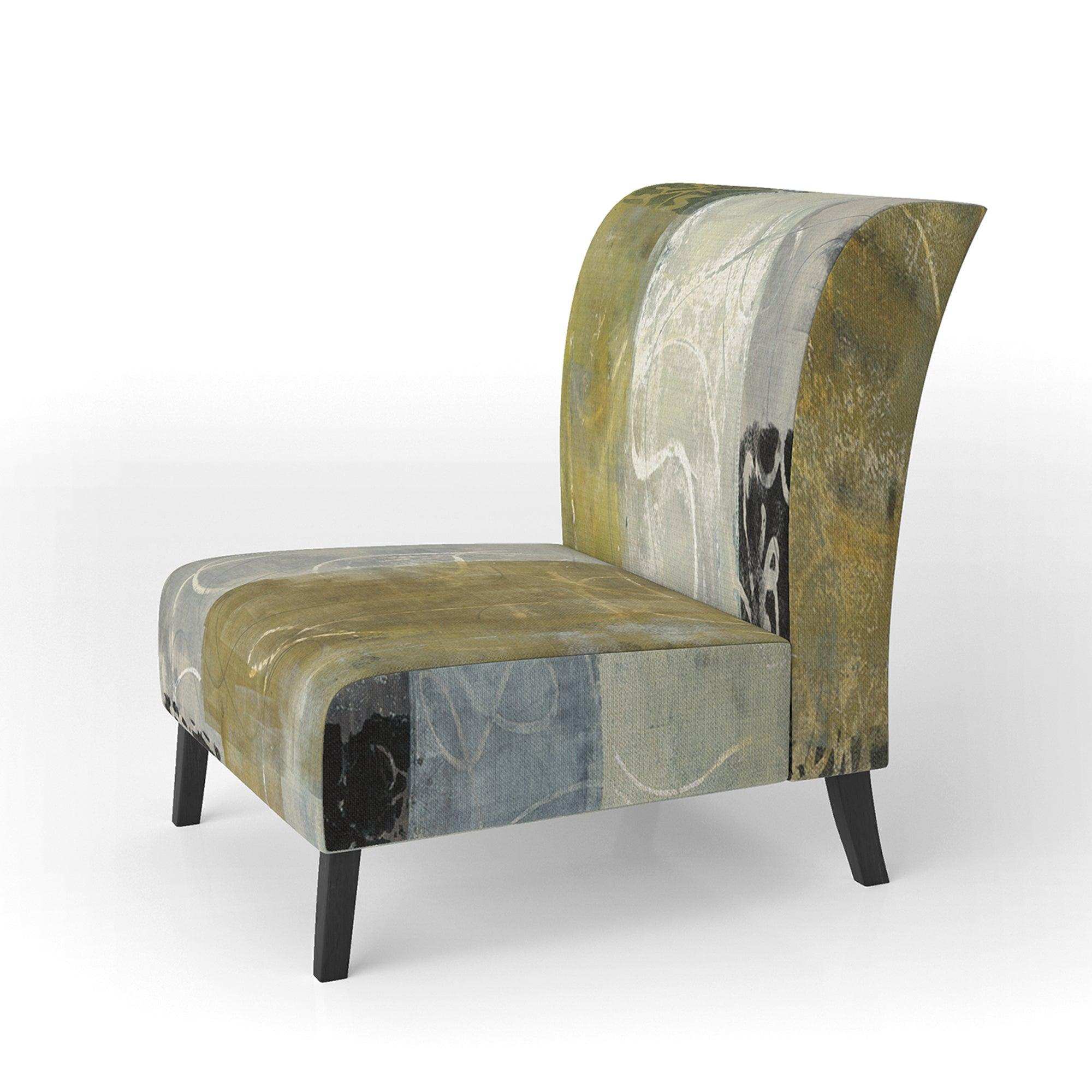 Multicolor Twin City Glam Accent Chair