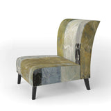 Multicolor Twin City Glam Accent Chair
