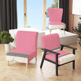 Geometric Neapolitan II Shabby Chic Accent Chair