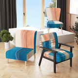 Modern Simply Blue Mid-Century Accent Chair