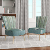 Green Forest Dream Tranditional Accent Chair