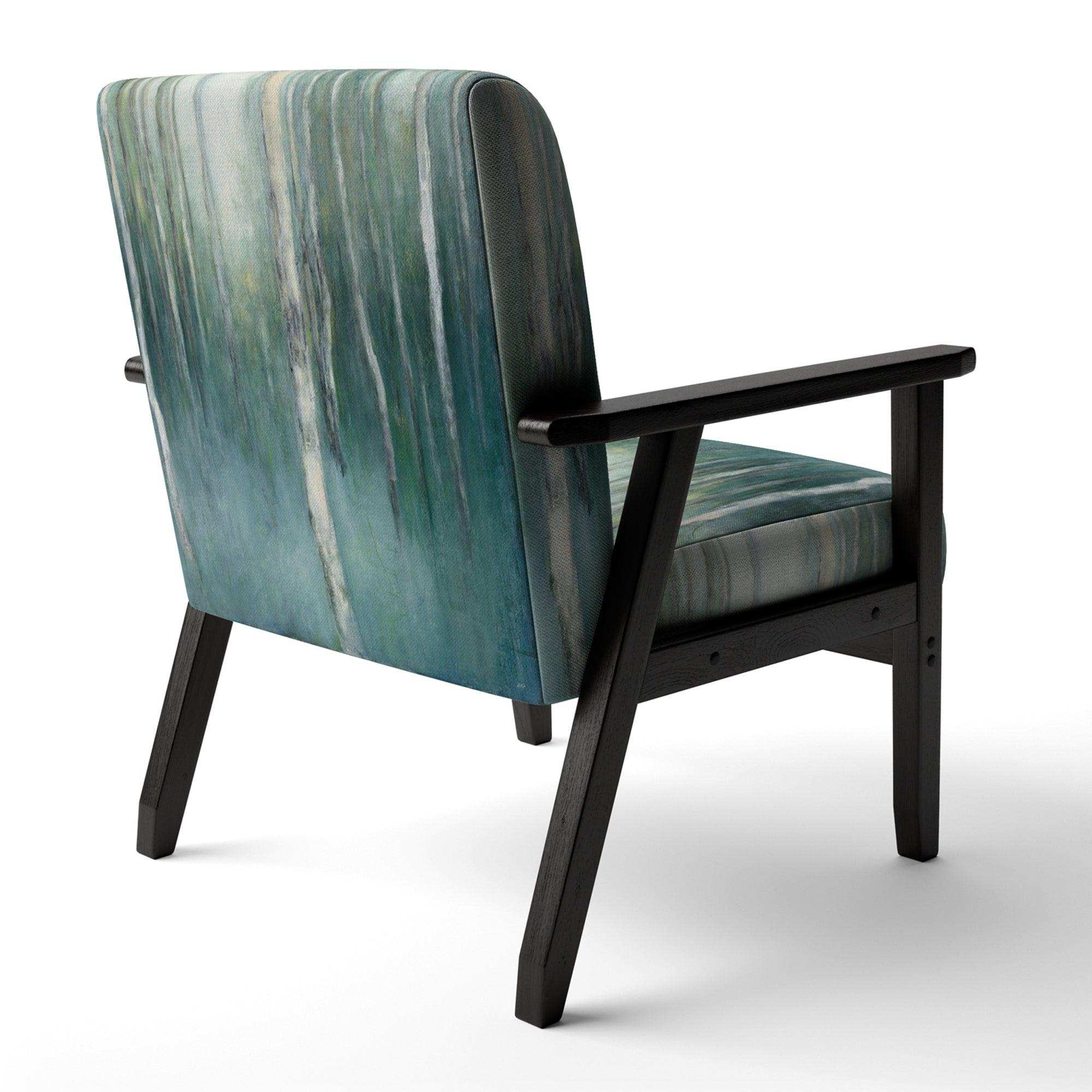 Green Forest Dream Tranditional Accent Chair