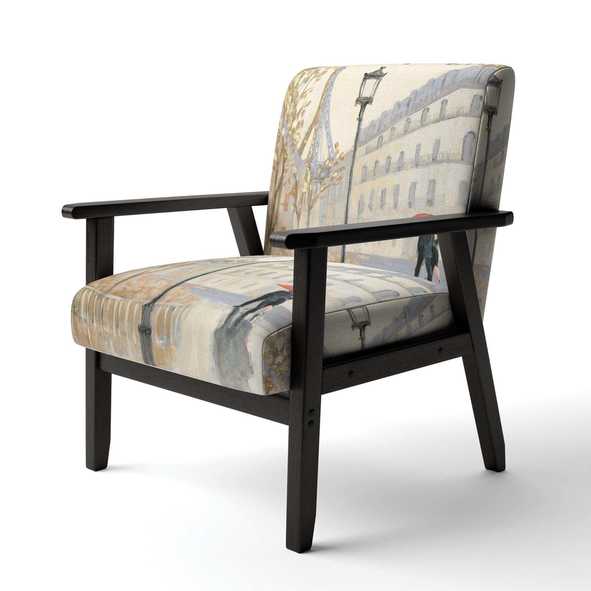 Love in Paris V Romantic French Country Accent Chair