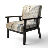 Love in Paris V Romantic French Country Accent Chair