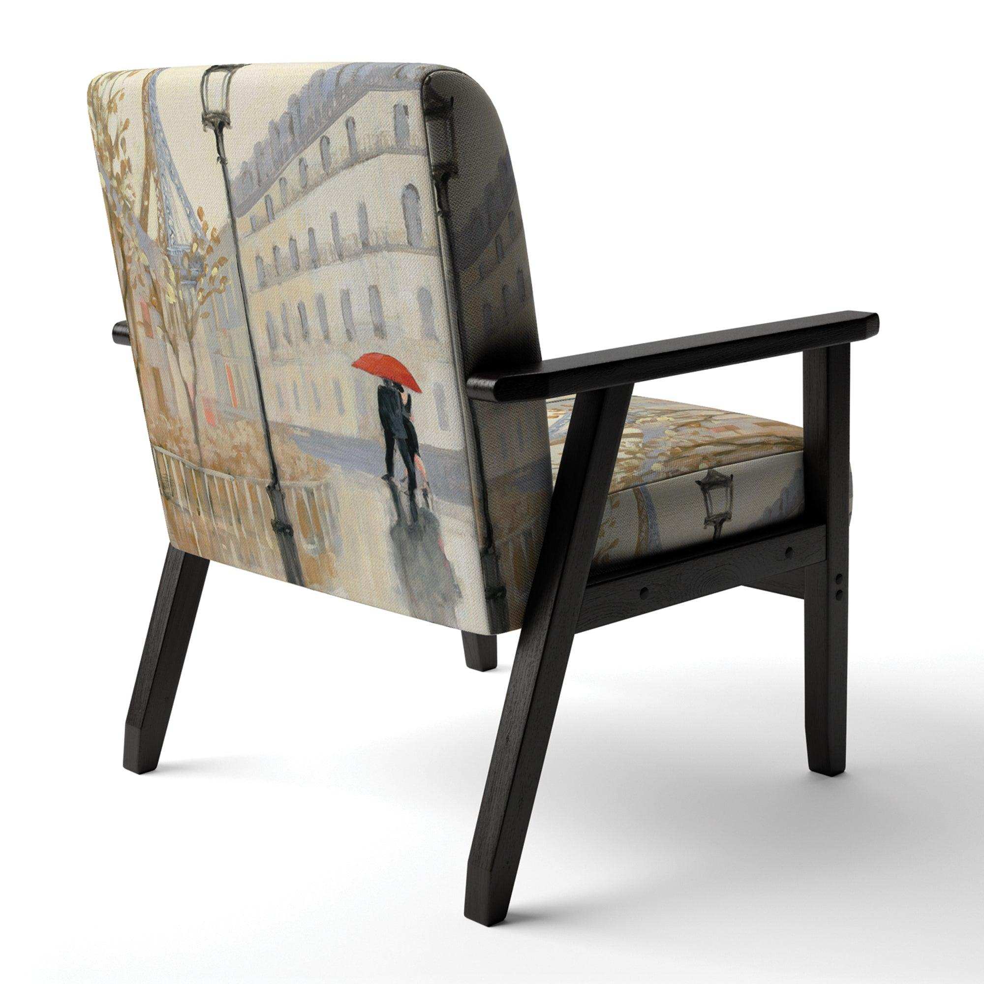Love in Paris V Romantic French Country Accent Chair