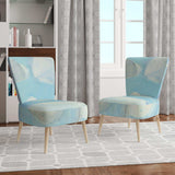 Running Water III Traditional Accent Chair