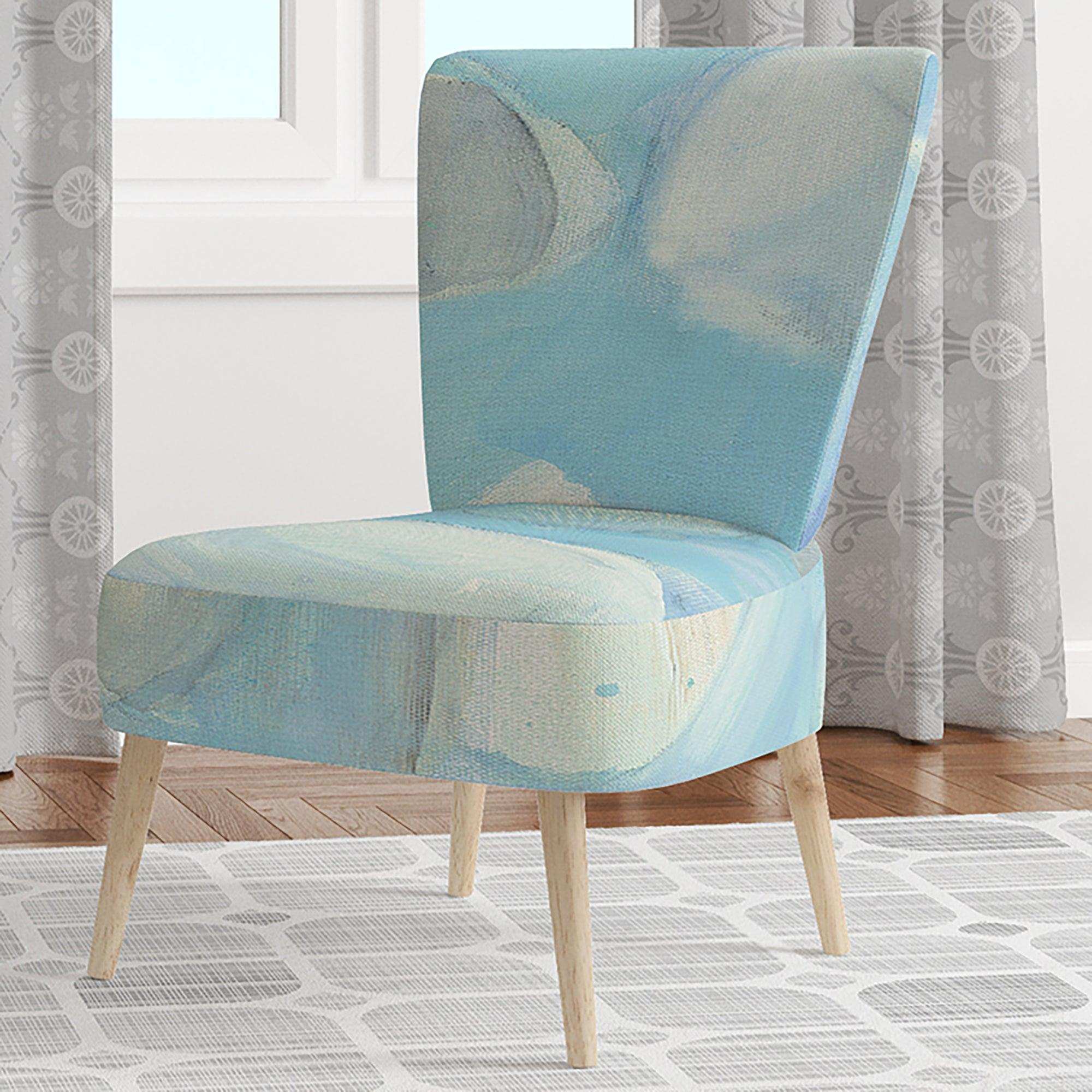 Running Water III Traditional Accent Chair