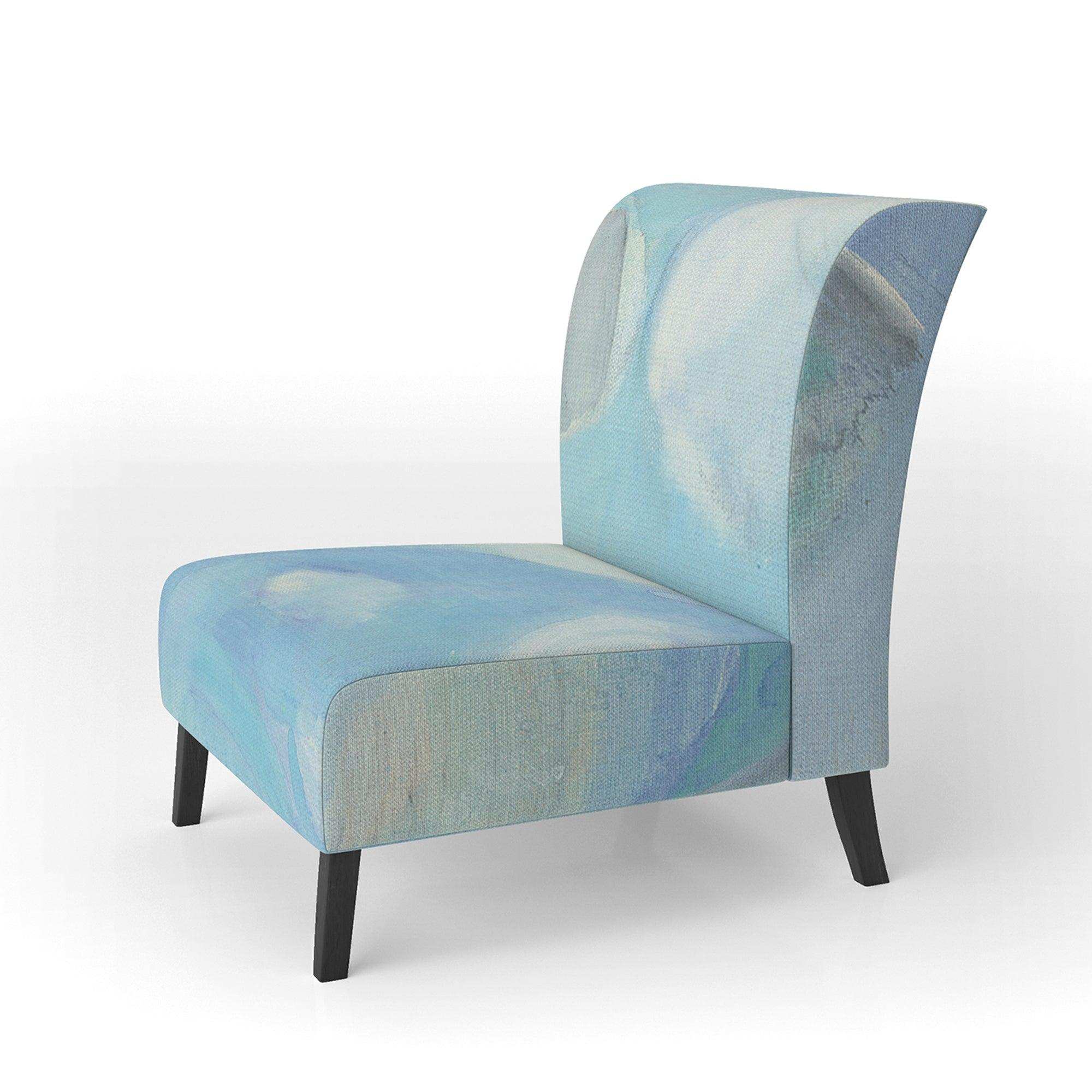 Running Water III Traditional Accent Chair