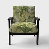 Tropical Canopy II Green Traditional Accent Chair