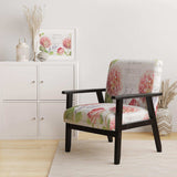 Maison Des Fleurs II Farmhouse Accent Chair