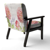 Maison Des Fleurs II Farmhouse Accent Chair