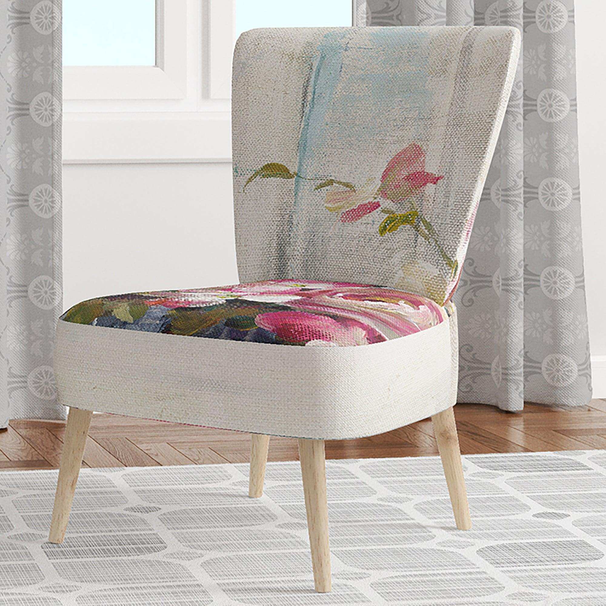 Maison Des Fleurs III Cabin & Lodge Accent Chair