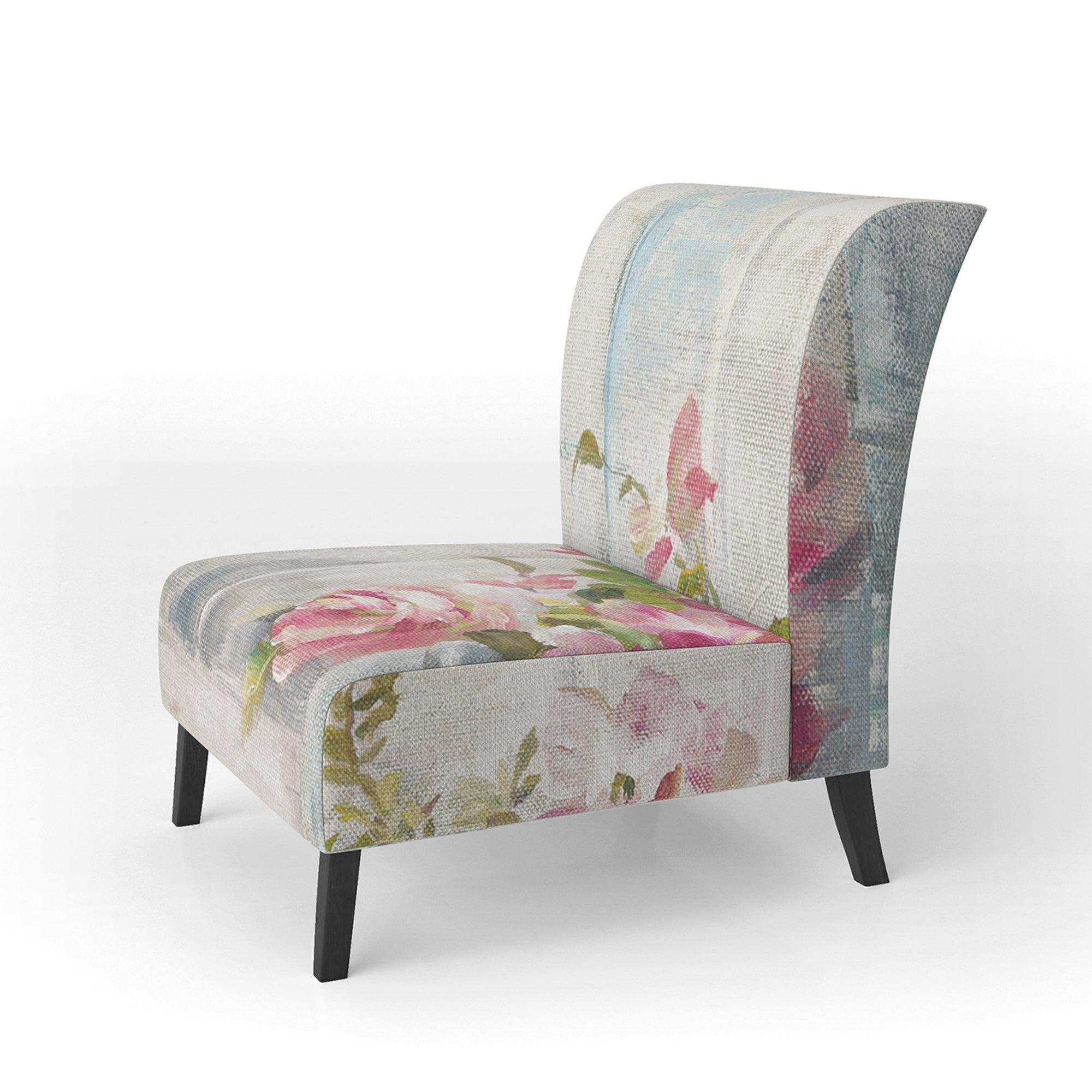 Maison Des Fleurs III Cabin & Lodge Accent Chair