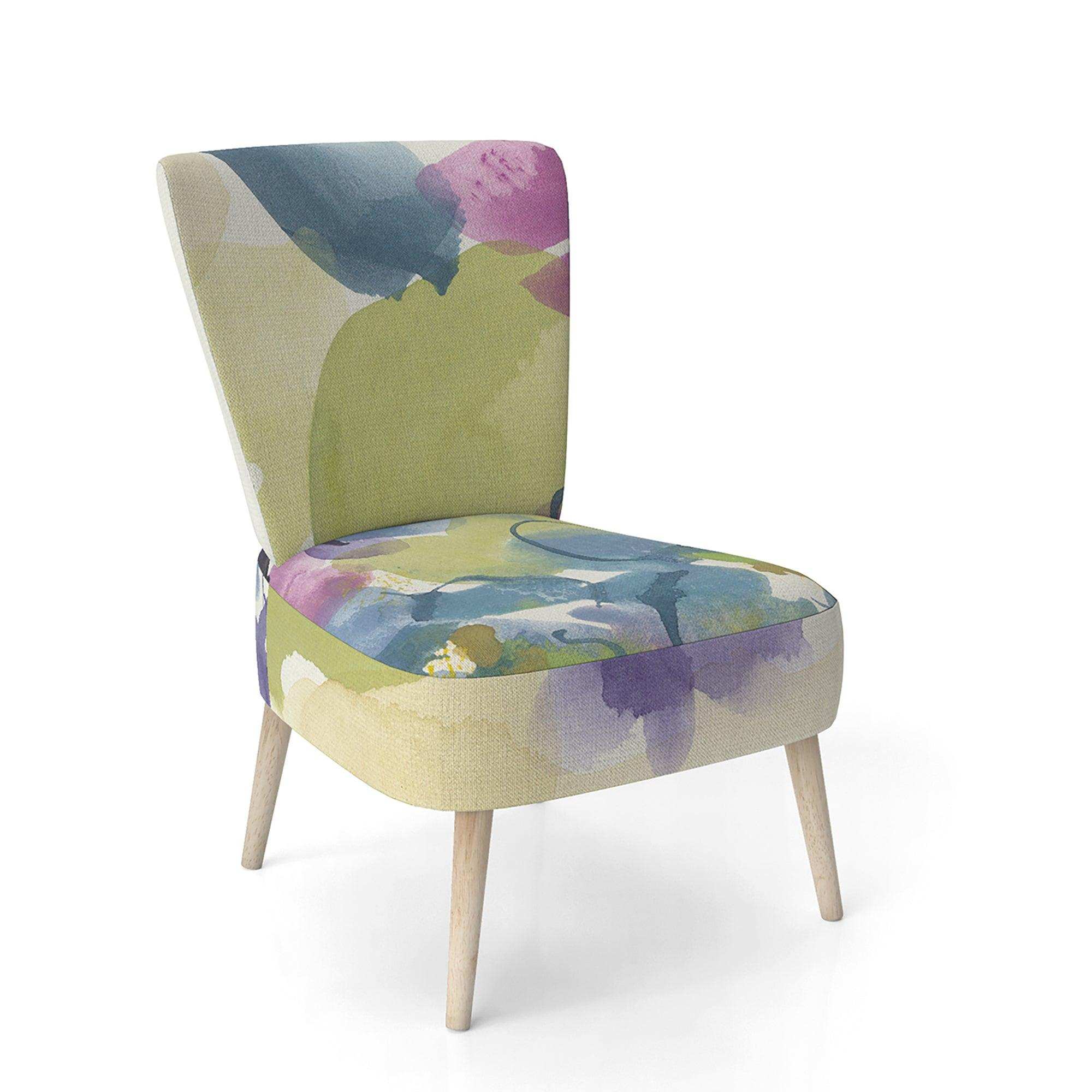 Spring Bouquet II Traditional Accent Chair